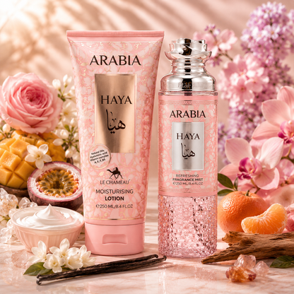 Arabia Haya – Gift Set 2 en 1 Colonia y Crema Corporal