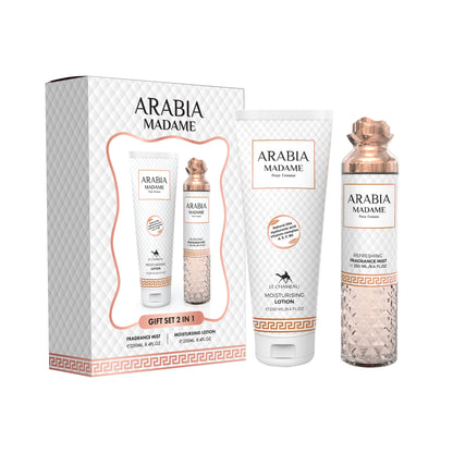Arabia Madame – Estuche 2 en 1 Crema y Colonia