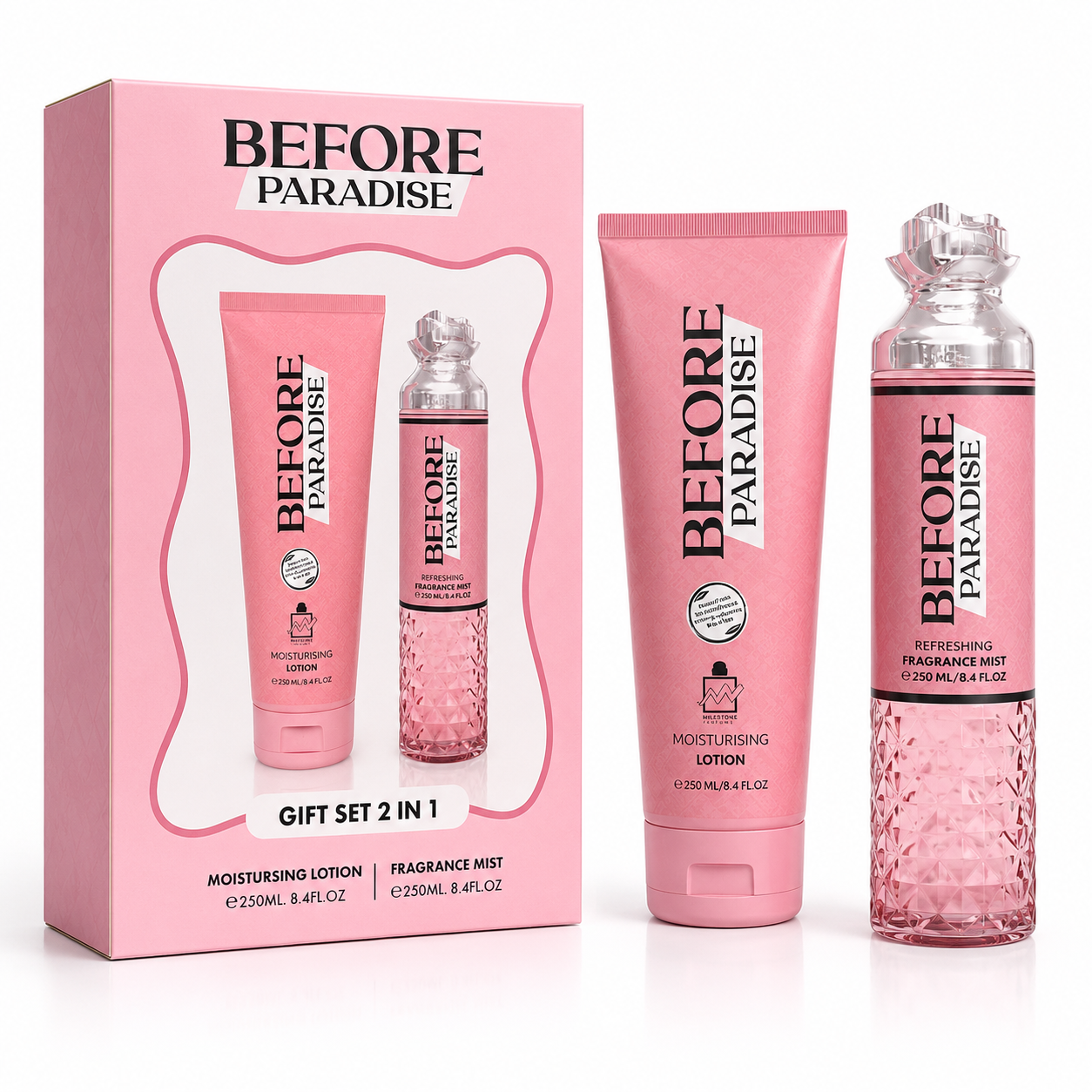 Before Paradise – Gift Set 2 en 1 Colonia y Crema Corporal